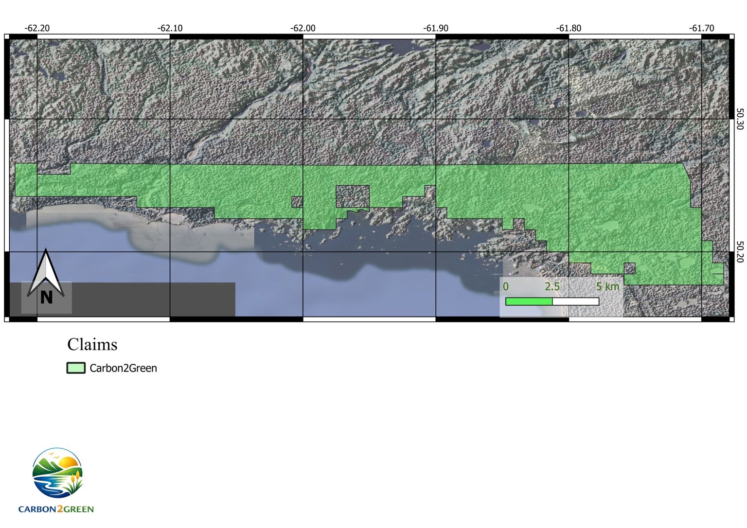 Natashquan project map